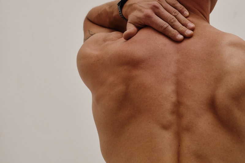 Person managing chronic pain